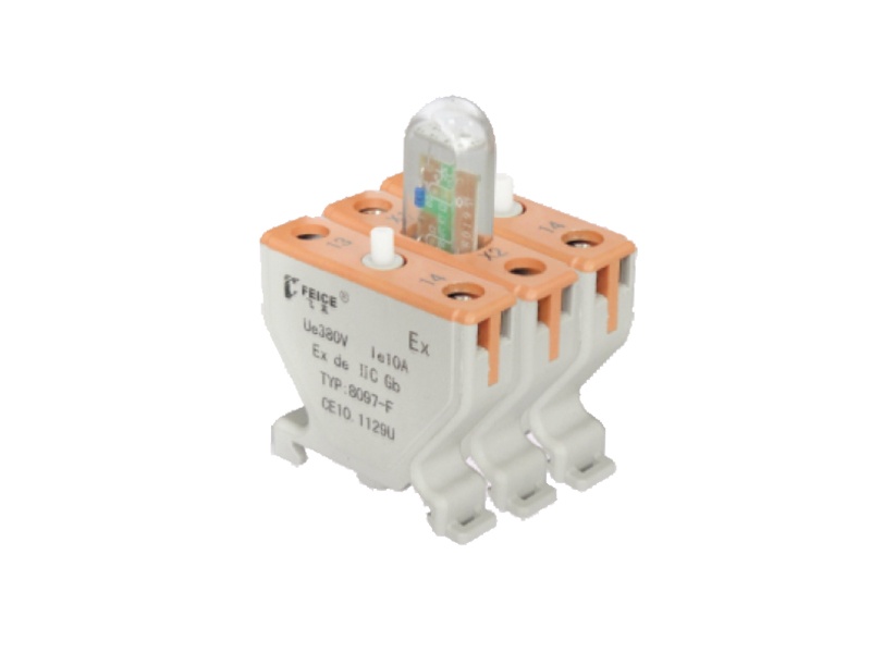 Explosion-proof button with lamp