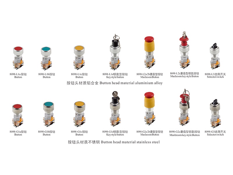Explosion-proof control button