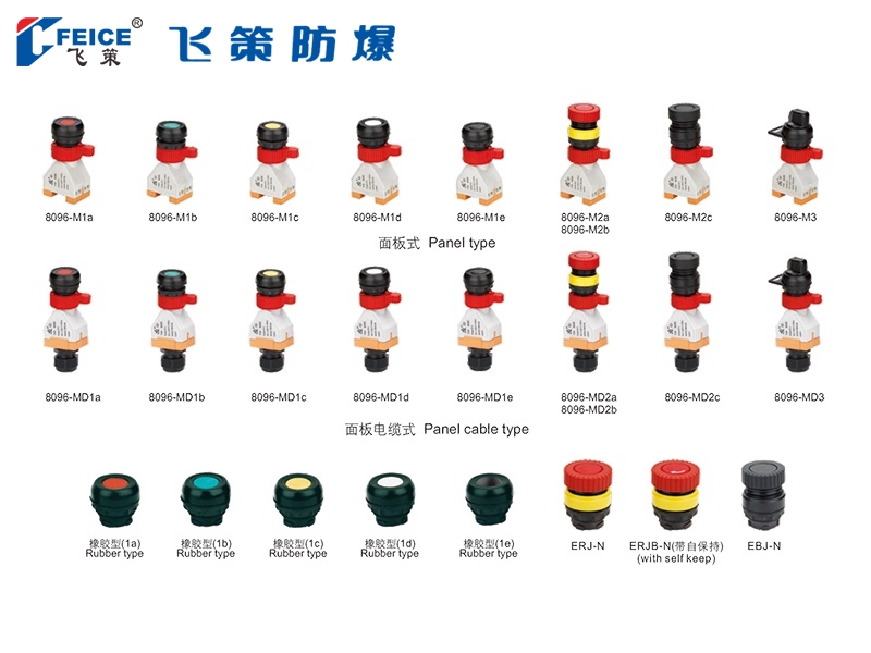 防爆控制按鈕8096-系列